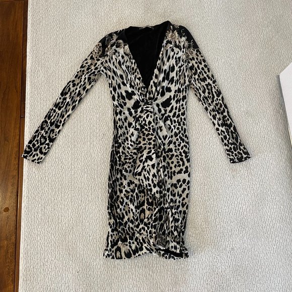 Roberto Cavalli Cheetah Dress - size small - Picture 3 of 4
